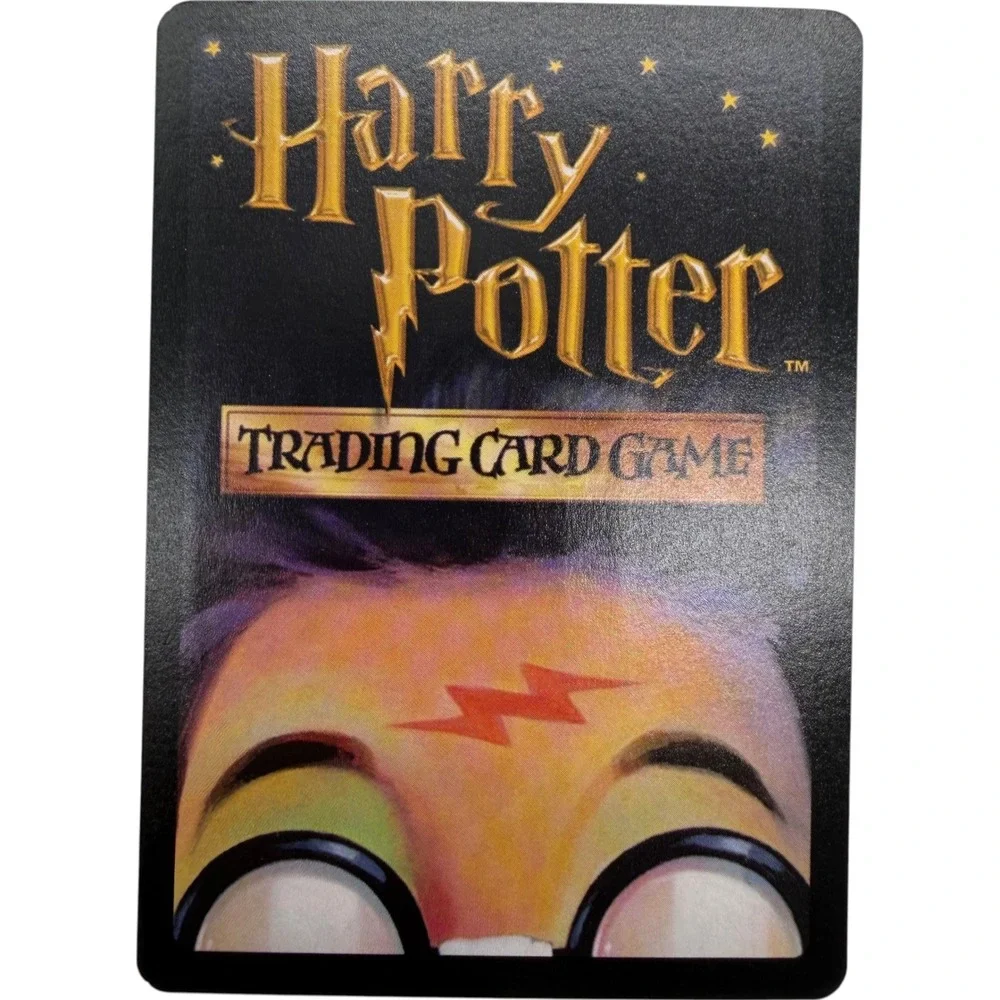Harry Potter TCG Gold Cauldron 7/80 Quidditch Cup Rare Holofoil Card 2001 Vtg